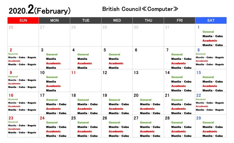 lich-thi-ielts-philippines-2020-BC-thang-2
